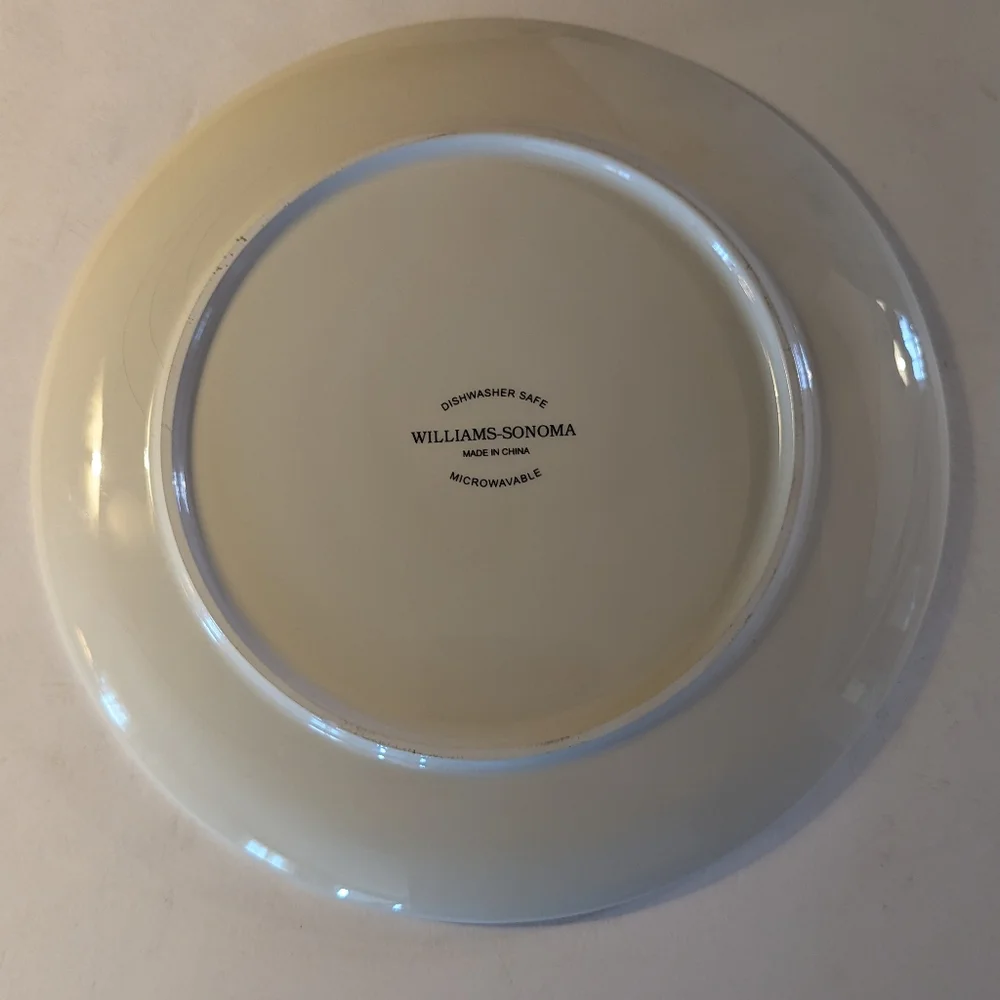 Williams-Sonoma, first day of Christmas replacement salad/dessert plate